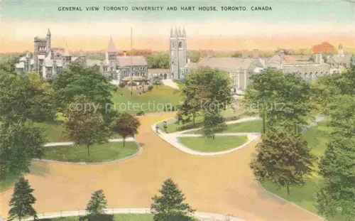 AK / Ansichtskarte TORONTO Canada University and Hart House