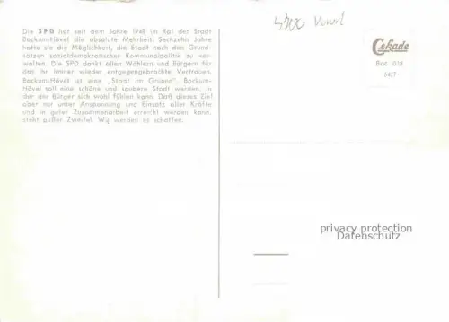 AK / Ansichtskarte Hoevel Bockum-Hoevel Hamm Schiller Ecke Stefanstrasse Winkhausstrasse Vicarie Siedlung Ev Kirche Uphofstrasse Hohenhoeveler Strasse 