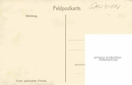 AK / Ansichtskarte GALIZIA_Fede_Kuenstlerkarte Storch Stork Cigogne 
