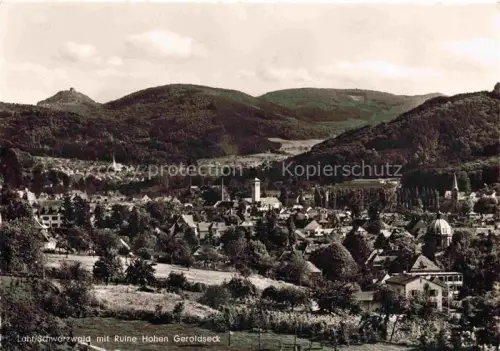 AK / Ansichtskarte LAHR Baden mit Ruine Hohen Geroldseck