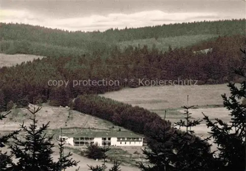 AK / Ansichtskarte Niedersfeld Winterberg Hochsauerlandkreis NRW Erholungsheim Harpener Bergbau AG