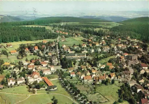AK / Ansichtskarte Hahnenklee-Bockswiese Harz Fliegeraufnahme