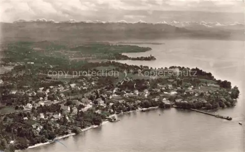 AK / Ansichtskarte Nonnenhorn Bodensee Fliegeraufnahme