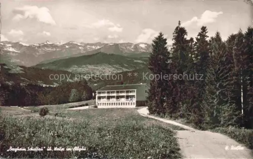 AK / Ansichtskarte Weiler Allgaeu Bergheim Scheffau