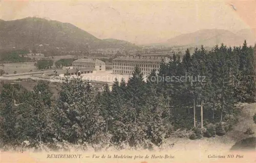 AK / Ansichtskarte Remiremont Romberg Epinal 88 Vosges Vue de la Madeleine pris de Hurte-Brise