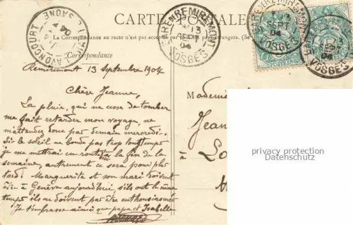 AK / Ansichtskarte Remiremont Romberg Epinal 88 Vosges Place Maxonrupt Synagogue Ecoles Municipales Avenue Carnot