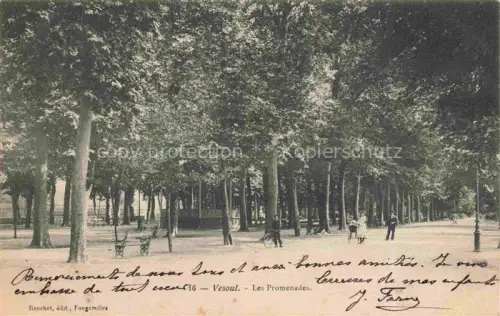 AK / Ansichtskarte Vesoul 70 Haute Saone Les Promenades