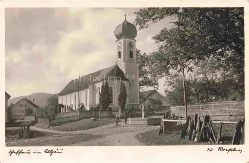 AK / Ansichtskarte Scheffau Lindenberg Allgaeu Bayern Kirche