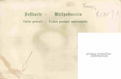AK / Ansichtskarte TUNIS Tunesie Wappen