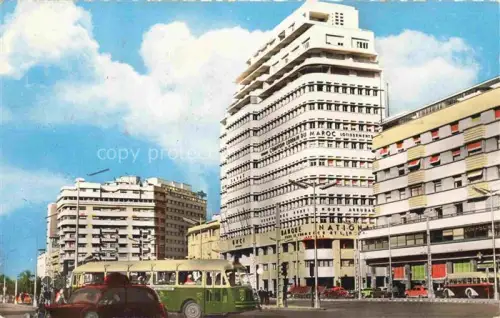 AK / Ansichtskarte CASABLANCA Maroc la place de France