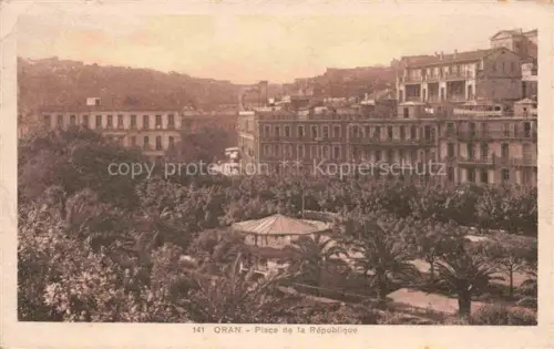 AK / Ansichtskarte ORAN Algerie Place de la Republique