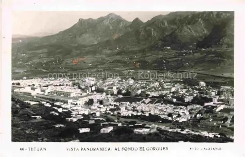 AK / Ansichtskarte Tetuan Tetouan Maroc Vista panoramica al fodo el Gorgues