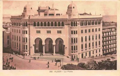 AK / Ansichtskarte ALGER  Algerie La Poste