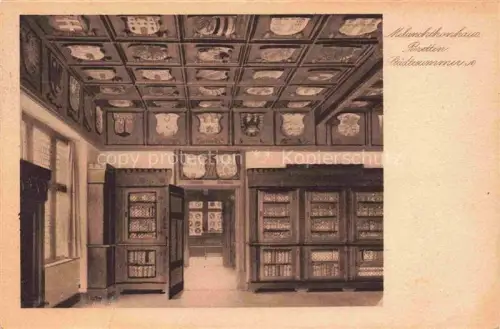 AK / Ansichtskarte Bretten  Baden Melanchthonhaus Staedtezimmer