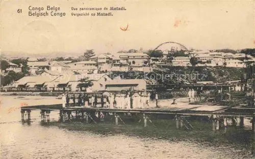 AK / Ansichtskarte Congo Belge Belgisch KONGO Vue panoramique de Matadi