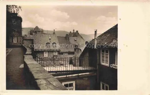 AK / Ansichtskarte MARBURG  LAHN Hauseingang am luth Kirchhof