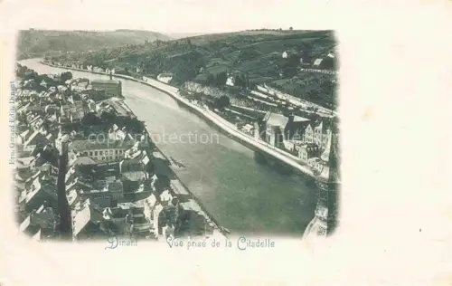 AK / Ansichtskarte Dinant-sur Meuse Belgie Vue prise de la Citadelle