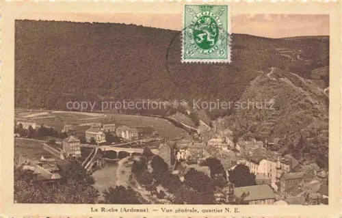 AK / Ansichtskarte La Roche -en-Ardenne Belgie Vue generale quartier NE