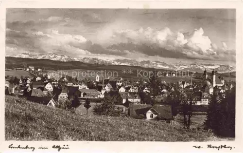 AK / Ansichtskarte Lindenberg Allgaeu Panorama