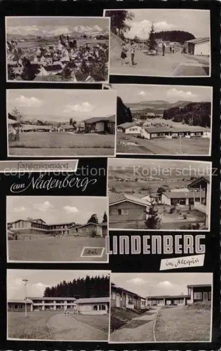 AK / Ansichtskarte Lindenberg Allgaeu Familienferiendorf am Nadenberg Teilansichten