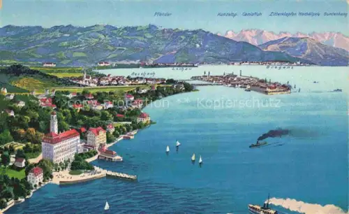 AK / Ansichtskarte Bad Schachen LINDAU Bodensee Bayern Panorama