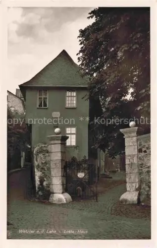 AK / Ansichtskarte WETZLAR Lahn Hessen Lotte Haus