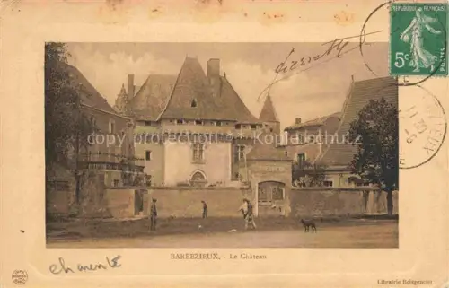 AK / Ansichtskarte Barbezieux-Saint-Hilaire Cognac 16 Charente Le Château