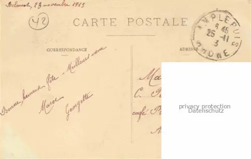 AK / Ansichtskarte Belmont-de-la-Loire ROANNE 42 Loire Vue générale