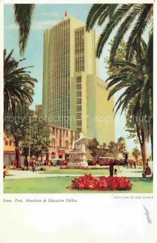 AK / Ansichtskarte LIMA  Peru Ministerio de Educación Pública
