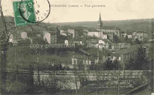 AK / Ansichtskarte Neronde ROANNE 42 Loire Vue générale et l'église