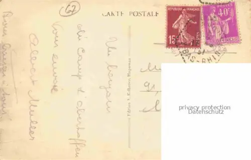 AK / Ansichtskarte Oberhoffen Camp de Haguenau 67 Bas Rhin Camp Foyer du Soldat