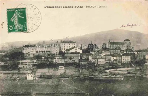 AK / Ansichtskarte Belmont-de-la-Loire ROANNE 42 Loire Pensionnat Jeanne d'Arc