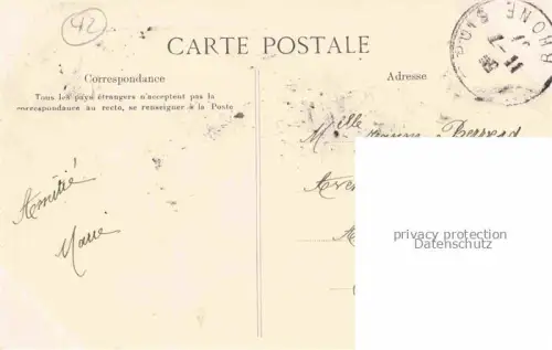 AK / Ansichtskarte Regny Roanne 42 Loire Vieux pont sur la Rhône