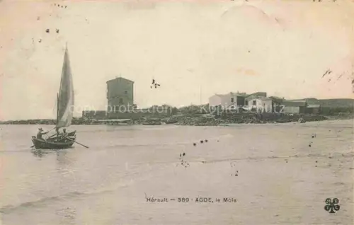 AK / Ansichtskarte AGDE-SUR-MER 34 Herault Le mole