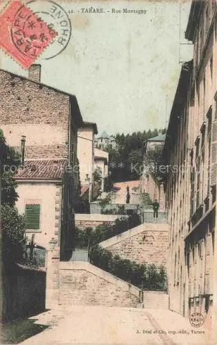 AK / Ansichtskarte Tarare Villefranche-sur-Saone 69 Rhone Rue Montagny