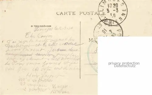 AK / Ansichtskarte LIMOGES 87 Haute-Vienne Pont de la Révolution