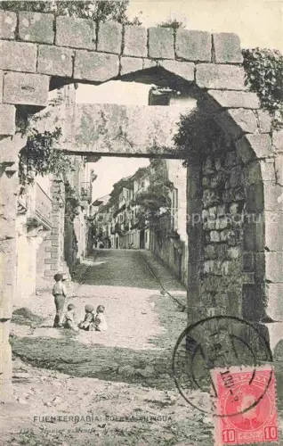 AK / Ansichtskarte FUENTERRABIA Hondarribia ES Puerta antigua