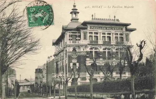 AK / Ansichtskarte Royat-les-Bains Clermont-Ferrand 63 Puy-de-Dome Pavillon Majestic