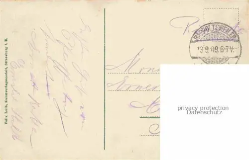 AK / Ansichtskarte Rappoltsweiler Elsass Ribeauville 68 Haut-Rhin Teilansicht mit Kirche