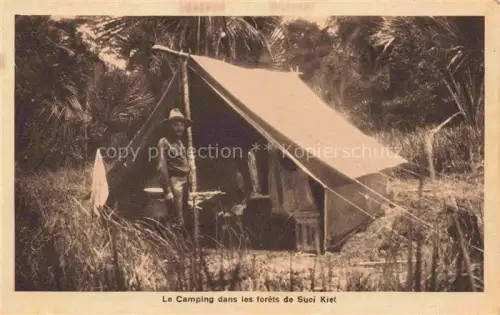 AK / Ansichtskarte Suoi Kiet Vietnam Le Camping dans les forêts