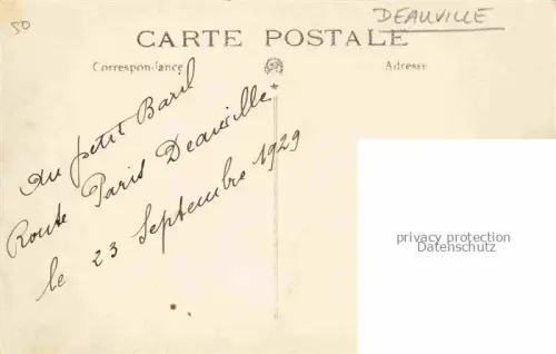 AK / Ansichtskarte DEAUVILLE-SUR-MER Lisieux 14 Calvados Autounfall