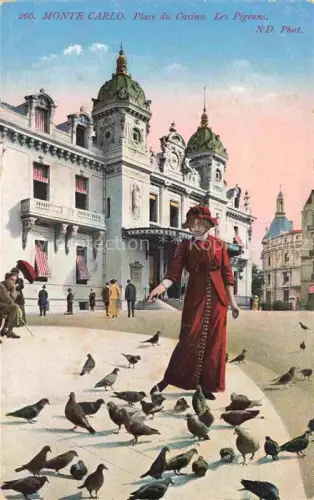 AK / Ansichtskarte MONTE-CARLO MONACO Place du Casino les Pigeons