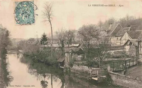 AK / Ansichtskarte La Ferriere-sur-Risle EVREUX 27 Eure Ajon