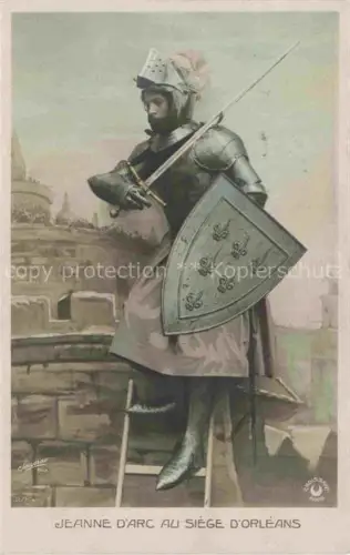 AK / Ansichtskarte ORLEANS 45 Loiret Jeanne d'Arc au Siège d'Orléans Kuenstlerkarte