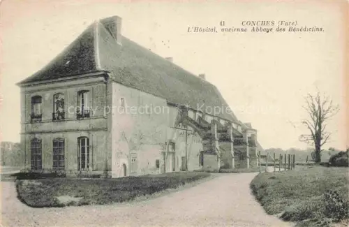 AK / Ansichtskarte Conches-en-Ouche EVREUX 27 Eure Hôpital ancienne Abbaye des Bénédictins
