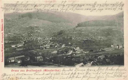 AK / Ansichtskarte Breitenbach Muensterthal 68 Haut-Rhin Panorama