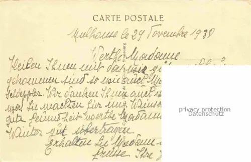AK / Ansichtskarte MULHOUSE Muehlhausen 68 Alsace La Direction des Mines de Potasse et la Poste