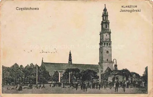 AK / Ansichtskarte CZESTOCHOWA Tschenstochau PL Klasztor Jasnogorski
