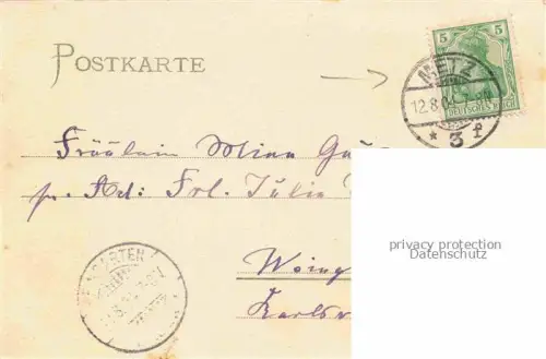 AK / Ansichtskarte METZ  57 Moselle Mittelbruecke mit Wachtstrasse Pont et Rampe de l'esplanade