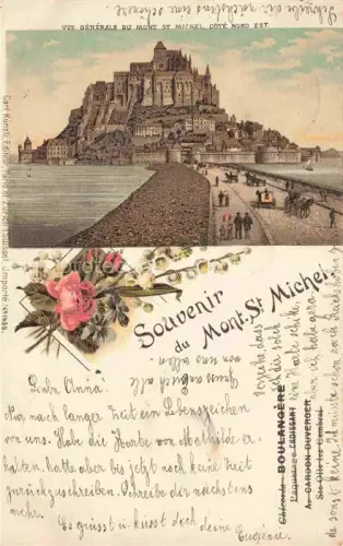 AK / Ansichtskarte Le Mont-Saint-Michel Vue générale